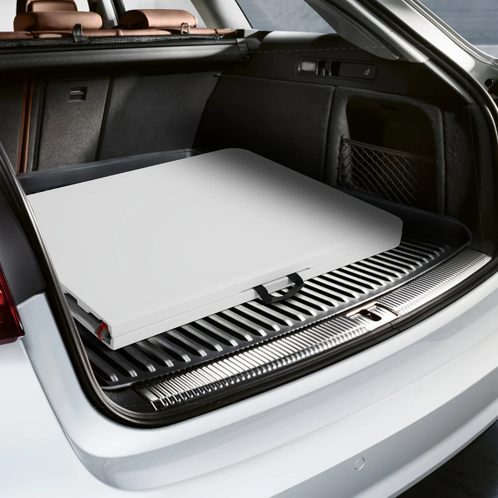 Extra-Large 6ft Waterproof Banquet Table - Heavy Duty Folding w/ Non-Slip Surface! Perfect for Halloween Christmas Parties - Image 4